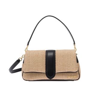 NWT JACQUEMUS
Le Bambimou raffia shoulder bag